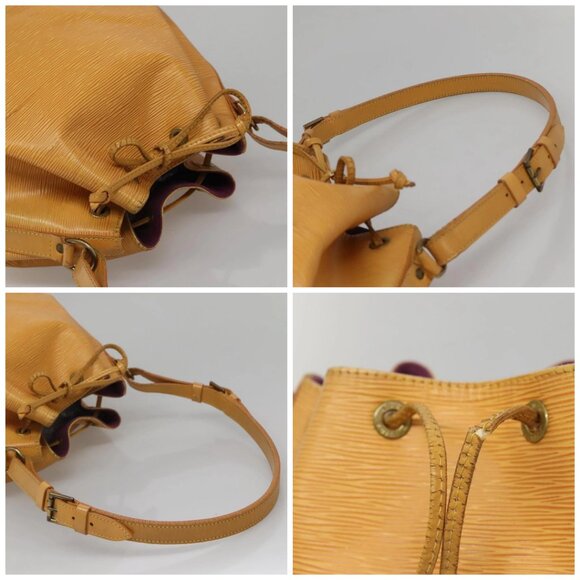 LOUIS VUITTON Epi Petit Noe Shoulder Bag Yellow M44109 LV Auth 141331 - Picture 16 of 16